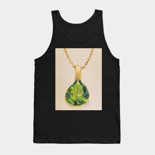 Necklace Tank Top by teenamarie23art